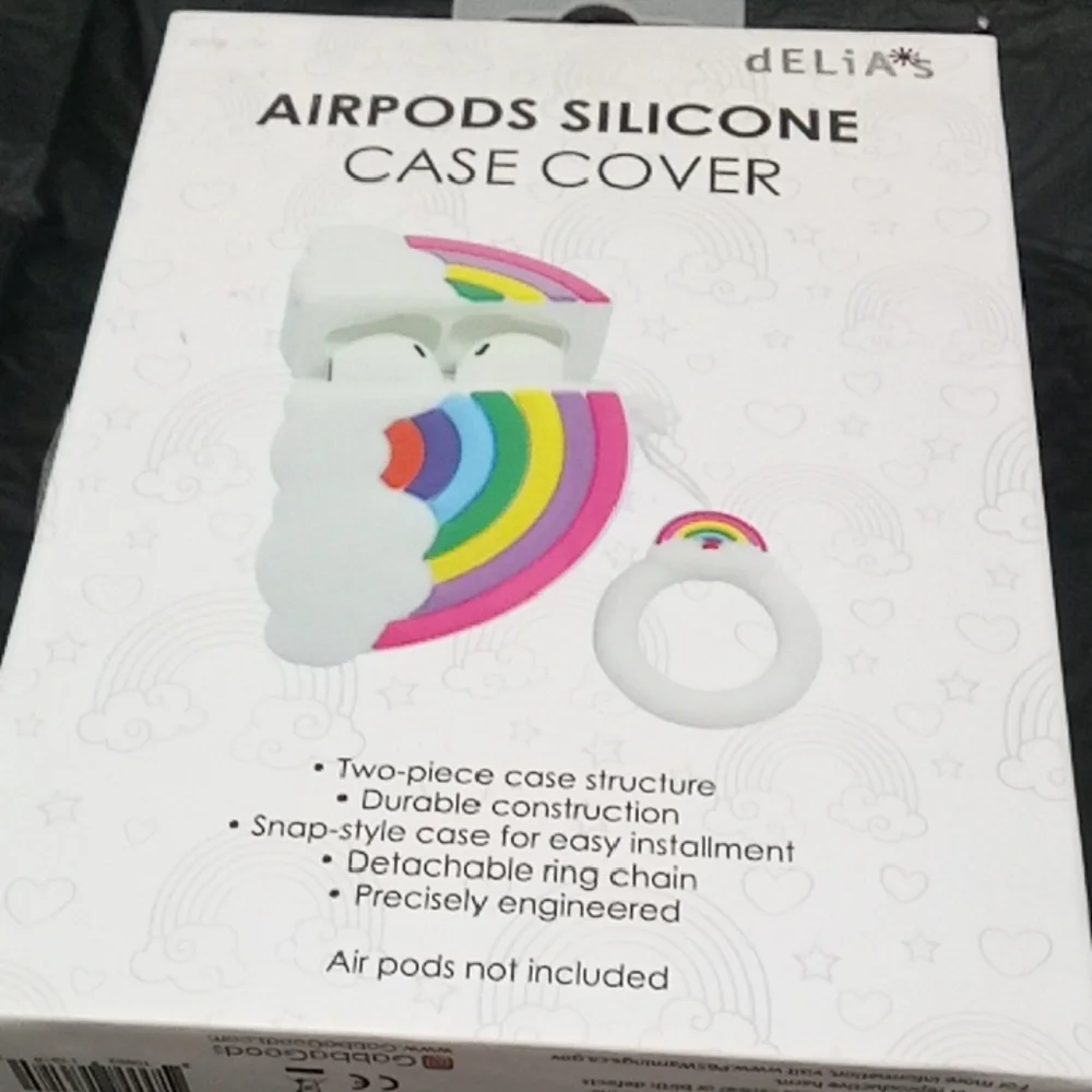 dELiA*s Rainbow AirPods Silicone Case Cover